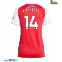 Arsenal Viktor Gyokeres #14 Hjemmedrakt Dame 2025-26 Kortermet